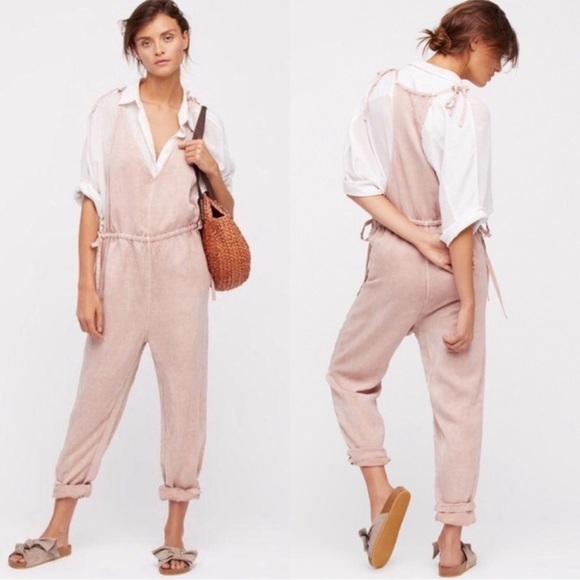 Free People Bare With Me Jumpsuit - Picture 1 of 7